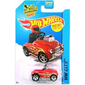 Hot Wheels 2015 HW City Pedal Driver 74/250, Red
