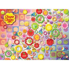 Buffalo Games - Chupa Chups - Chupa Chups Collage - 1000 Piece Jigsaw Puzzle for Adults Challenging Puzzle Perfect for Game Nights - Finished Puzzle Size is 26.75 x 19.75