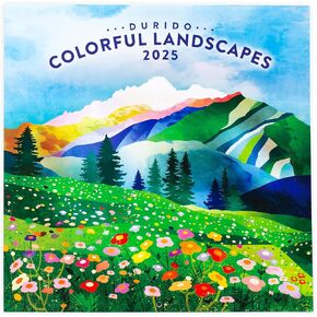 Colorful Landscapes 2025 Wall Calendar