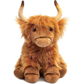 Henley The Highland Cow - 11.5 Inch Stuffed Animal Plush (New Edition)