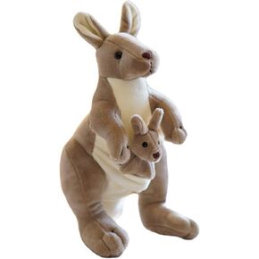 Plush Kangaroo Stuffed Animals Toys Dolls Gifts for Kids Boys Girls 11 Inches