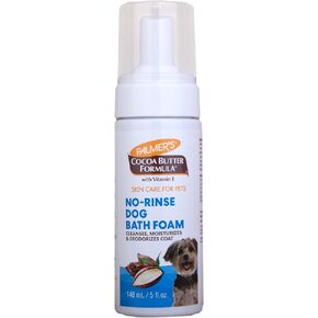 Palmer's for Pets Bath Foam مع زبدة الكاكاو. الرغوة التي لا تقل عن ماء الكلاب مع فيتامين هـ وزبدة الكاكاو ، ورغوة "شامبو جاف" للكلاب ، 5 أوقية - 6 حزمة