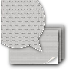 3 Sheets Self-Adhesive Decorative Film Paving Stones and Surfaces for Model Making in Scale 1:87 Scale H0 (UK: 3.5 mm Scale) (Sandstone Mosaic)