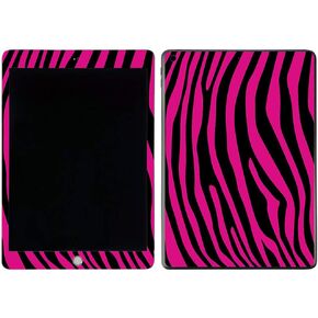 MightySkins Skin for Apple iPad 7th Gen. (10.2" 2019) - Pink Zebra | Protective, Durable, and Unique Vinyl Decal wrap Cover | Easy to Apply, Remove, and Change Styles | Made in The USA