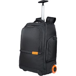 Everki 123 Laptop Backpack, Replaceable Wheels, 11 16-inch, Black, 50 x 37.5 x 20 in