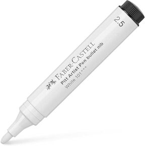 Faber Castell Pitt White 101 Artist Pen