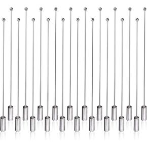10Pcs Hat Pins for Jewelry Making Long Silver Brooch Pin Sticks with Stopper Large Thin Lapel Boutonniere Craft Accessories for Women DIY Crafts Caps and Fitted Hats Bulk 90mm Needle Pins