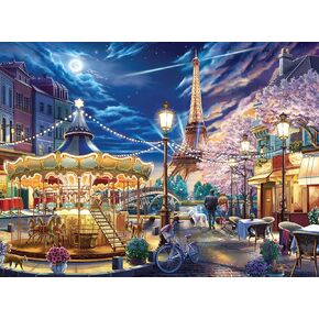 Buffalo Games - Image World - Dazzling Paris - 1000 Piece Jigsaw Puzzle for Adults -Challenging Puzzle Perfect for Game Nights - Finished Size is 26.75 x 19.75