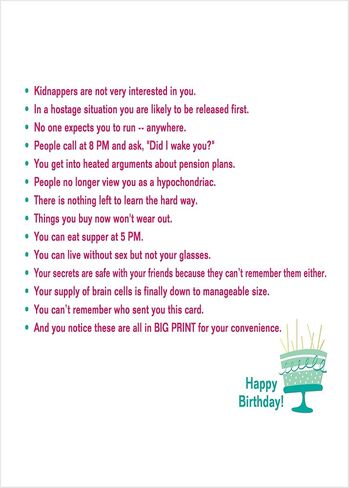 SHADE TREE GREETINGS Women's Funny Adult Birthday Greeting Card (5" x 7") by Smart Alex | 3 Pack + 3 Envelopes (Little Birdie) in Kuwait