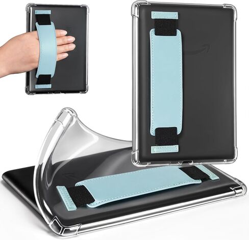CoBak Clear Case for All-New Kindle Paperwhite 12th Gen 2024 (7") & Kindle Colorsoft Signature Edition (7") - Lightweight, Scratch-Proof Silicone Back Cover in Kuwait