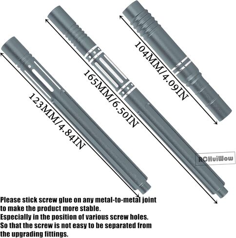 Metal RC Center Driveshafts Upgrades Part for 1/10 Granite/Senton/Vorteks 3S BLX(Mega550),Big Rock 3S BLX,1/8 Typhon/Infraction 3S BLX(Mega550).Alloy Aluminium Center CVD Axles,Red in Kuwait