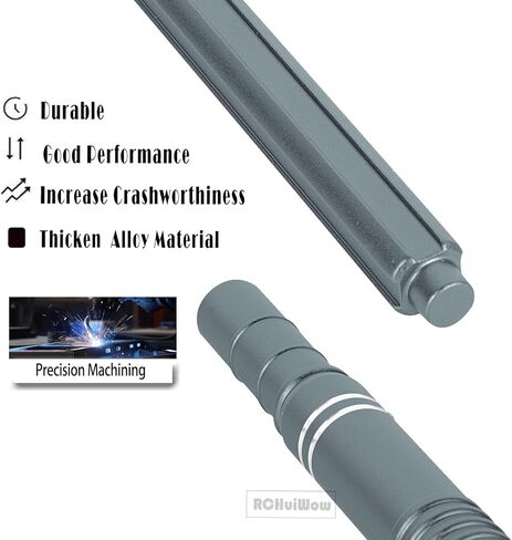 Metal RC Center Driveshafts Upgrades Part for 1/10 Granite/Senton/Vorteks 3S BLX(Mega550),Big Rock 3S BLX,1/8 Typhon/Infraction 3S BLX(Mega550).Alloy Aluminium Center CVD Axles,Red in Kuwait