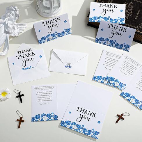 Marspark 25 Pack Thank You Sympathy Cards Funeral Thank You Cards with Envelopes Sticker and Message Memorial Bereavement Postcards for Family Friends Loved Ones Celebration of Life(Cardinals) in Saudi Arabia