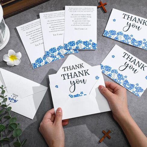 Marspark 25 Pack Thank You Sympathy Cards Funeral Thank You Cards with Envelopes Sticker and Message Memorial Bereavement Postcards for Family Friends Loved Ones Celebration of Life(Cardinals) in Saudi Arabia