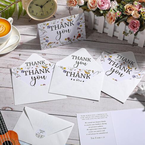 Marspark 25 Pack Thank You Sympathy Cards Funeral Thank You Cards with Envelopes Sticker and Message Memorial Bereavement Postcards for Family Friends Loved Ones Celebration of Life(Cardinals) in Saudi Arabia