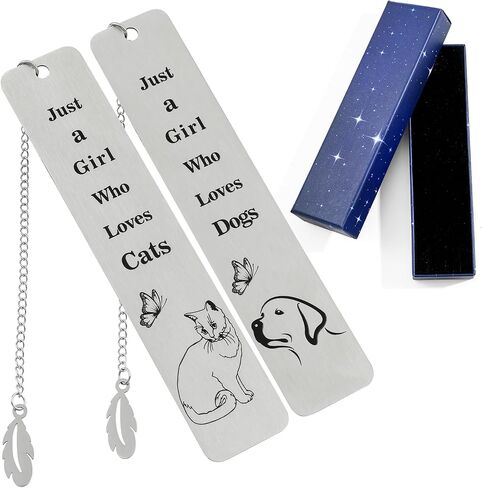 2pcs Funny Cat Bookmarks for Women, Reading Gifts for Cat Lovers Cute Book Marks Gift for Reading Women Bookworm Book Lovers Book Reading Accessories Christmas Stocking Stuffers (SQ0543+SQ0544+HE040) in Kuwait