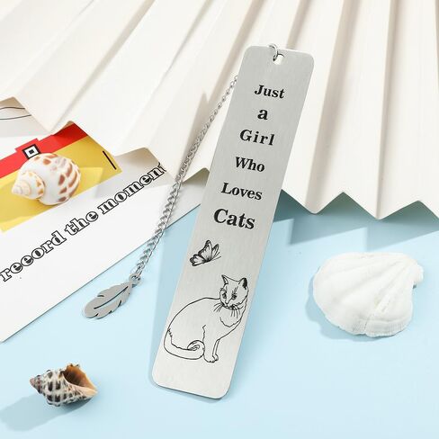2pcs Funny Cat Bookmarks for Women, Reading Gifts for Cat Lovers Cute Book Marks Gift for Reading Women Bookworm Book Lovers Book Reading Accessories Christmas Stocking Stuffers (SQ0543+SQ0544+HE040) in Kuwait