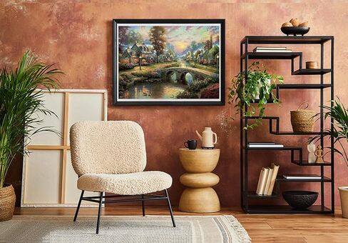 2 Pack Puzzles for Adults 1000 Pieces, Jigsaw Puzzles Simpler Times & Sunset on Lamplight Lane, Vintage Jigsaw Puzzles for Adults 1000 Pieces and Up, for Puzzle Lovers in Saudi Arabia