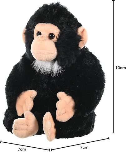 Wild Republic Chimp Stuffed Animal Plush Toy, Multi (16521), 12" in Saudi Arabia
