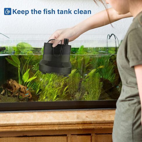 مضخة المياه الغاطسة البسيطة 60W 800GPH مضخة مياه غاطسة لبوند مائية الزراعة المائية الزائفة شلال النافورة ، 2 عبوة in Kuwait