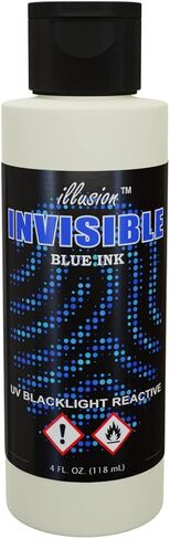 UV Reactive Black Light Invisible Ink (4 Fl Oz) - Blue in Saudi Arabia