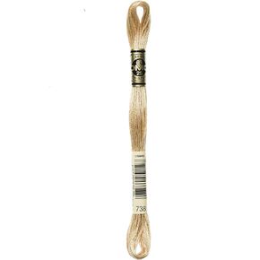 DMC 6-Strand Embroidery Cotton 8.7yd-Very Light Tan
