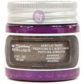Prima Marketing Finnabair Art Alchemy Metallique Acrylic Paint 1.7oz-Amethyst