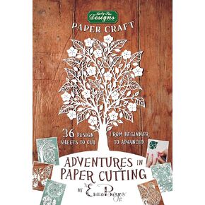 Katy Sue Adventures in Paper Cutting | Series One (1) | Papercut Template Pad