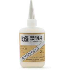 Super-Gold Odorless 2oz CA Adhesive Glue by BSI