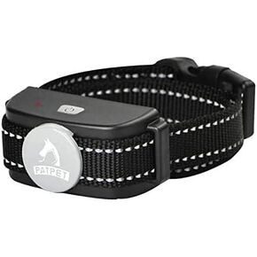 PATPET Receiver Collar Replacement for PATPET 301 Series, Black Nylon, IPX5 Rainproof, 3 Modes, Long Standby, All Breeds Dog