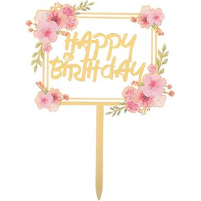 Pretyzoom كعكة عيد ميلاد سعيد أدوات عيد ميلاد كعكة عيد ميلاد أكريليك أعلى ديكورات عيد ميلاد سعيد عيد ميلاد سعيد علامة عيد ميلاد ديكور ديكور عيد ميلاد ديكورات حفلة عيد ميلاد