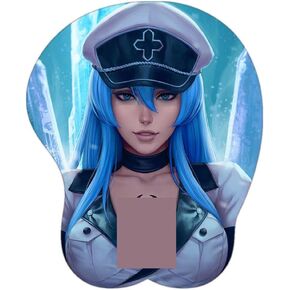 وسادات الماوس 3D anime غير القسيمة مع راحة معصم دعم هدايا مضحكة ل Office 2way Skin (الإصدار 2)