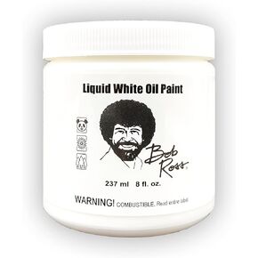 Martin / F. Weber Bob Ross Oil Paint, 237ml, Liquid White