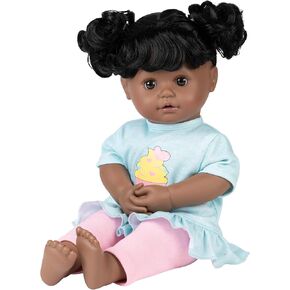Adora My Cuddle & Coo Babies Collection, 15" Baby Doll with Sweet Powder Scent and 5 Touch Activated Sounds: She Cries, Coos, Giggles, Kisses Back & Says Momma Birthday Gift For Ages 3+ - Sweet Dreams