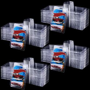 Wesiti 72 Pcs Protector Case Plastic Model Car Clamshell Cases Display Clear Protective Car Blister Pack Covers for Storage, 7.5 x 5 x 2 Inch