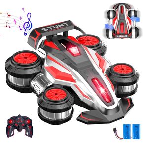 Remote Controlled Drift Stunt Car, Light and Music RC Car, 360 ° Rotation Suspended Car, 2.4G,4WD Remote Control Car, Birthday Gift for Boys and Girls Aged 5-13.