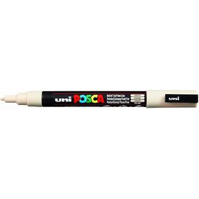 UNI-BALL POSCA MARKER PEN PC-3M - BEIGE - SINGLE PEN