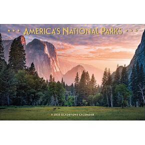 America’s National Parks Deluxe Wall Calendar 2025
