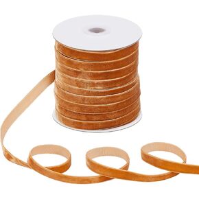 PH PandaHall 50 Yards/45.7m Velvet Ribbon, Green Craft Ribbon 3/8 Inch Wide Single Face Ribbon Velvet Satin Ribbon for Gift Wrapping Bow Making Christmas Tree Wreath Wedding Party Home Decoration