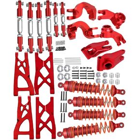 ترقيات جزء ل 1/10 Senton/Granite 4x4 ، الصدمات الخلفية الأمامية و ARMS و ARMS و ARMBLE CONCKLES و C-HUBS CASTERS و CORTERS الخلفية وروابط الحدبة القابلة للتعديل ، NAVYBLUE in Kuwait