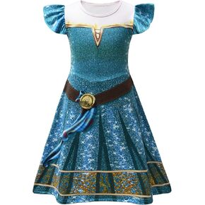 Aovclkid Girls Princess Costume Party Party Dress Outsplay Cosplay