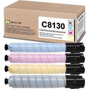 High Yield AltaLink C8130 C8135 C8145 C8155 C8170 Toner Cartridge Replacement for Xerox 006R01746 006R01747 006R01748 006R01749;Black:59000 Pages;Cyan Magenta Yellow:21000 Pages