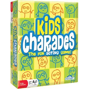 Outset Media Outset Kids Charades - Children's Game - Family Game - Features 300 Charades - Develops Critical Thinking, Builds Imagination, and Supports Creativity - for 3 or More Players - Ages 7+