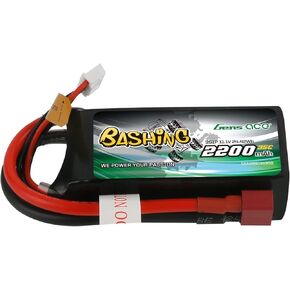 Gens ace 3S LiPo Battery 11.1V 2200mAh 35C Soft Case Pack with Deans Plug for 70MM EDF Rc Plane 450 Helicopter Rc Boat