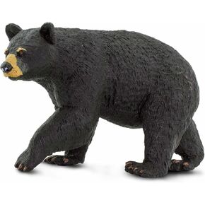 Safari Ltd. North American Black Bear Figurine - Detailed 4.5" Plastic Model Figure - Fun Educational Play Toy for Boys, Girls & Kids Ages 1+