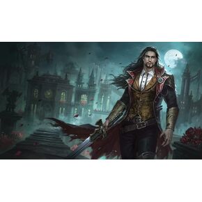 Fantasy North - Lance - Dragon Knight (Endragos) - TCG Trading Card Game Playmat and Mouse Pad - 24 x 14 inches - Perfect for Magic MTG Commander Pokemon Yugioh and Other Card Games