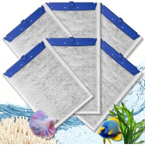 Large Aquarium Filter Cartridges Compatible with Tetra Whisper Bio-Bag Filters, Fish Tank Assembled Filters for Tetra Whisper Large Filter Cartridges, TetraFauna ReptoFilter (Large-6 Pack)