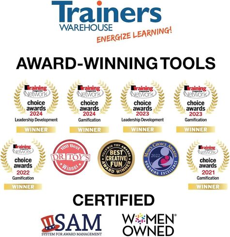 Trainers Warehouse Heavy Duty Premium Reusable Name Cards, White, Dry-Erase Tent, Space Saver, 8.75" x 3" (10) in Saudi Arabia