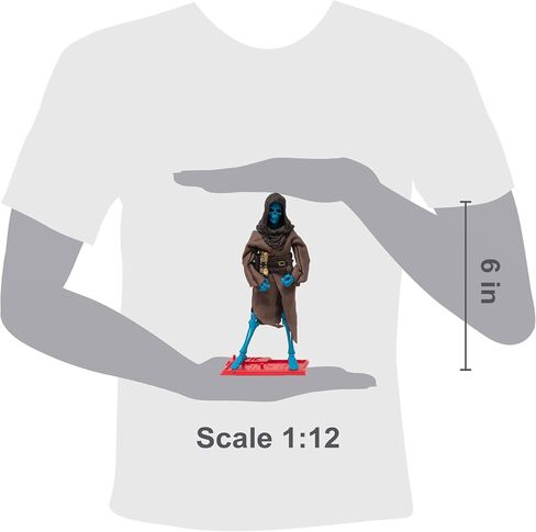 Boss Fight Studio Epic H.A.C.K.S. Grim Specter Sevide Sefleton Action Figure - تمثال مفصل للغاية مع إكسسوارات - كتاب سحري ، اللهب ، منجل ، الرأس واليدين البديل ، والوقوف - 1:12 in Kuwait
