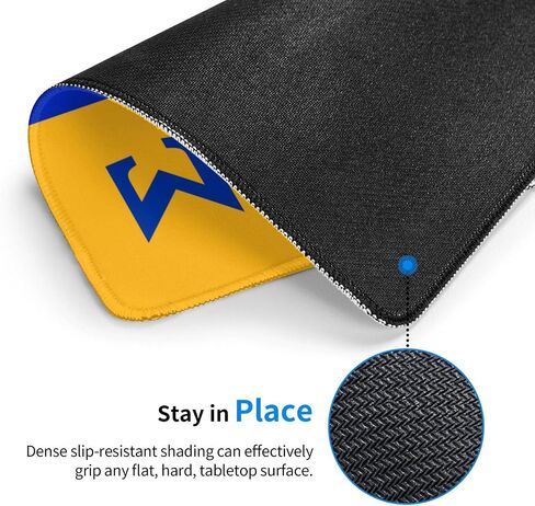 Mouse Pad Non-Slip Rubber Base Computer Office Gaming Mouse Pad 7.9 X 9.5 in in Saudi Arabia